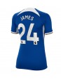 Ženski Nogometna dresi replika Chelsea Reece James #24 Domači 2023-24 Kratek rokav